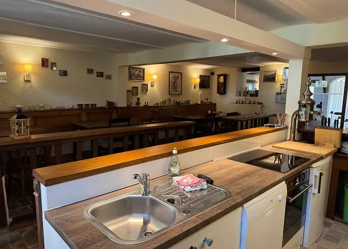 Quarto em Acomodações Particulares Hinkelshof - 3 Gaestezimmer - Naturnah, Oekologisch, Urig, Selbstversorgerkueche